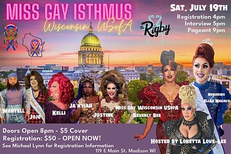 Miss Gay Wisconsin US of A | Madison, WI
