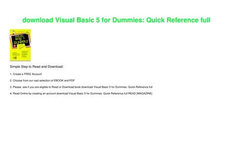 Visual Basic 2019 For Dummies 的图像结果