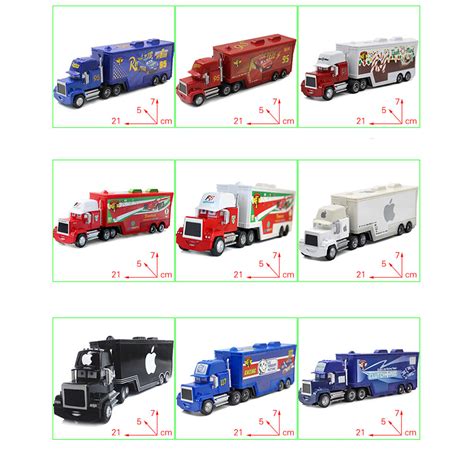 Mack Lightning McQueen King Cruz Container Hauler | Ubuy India