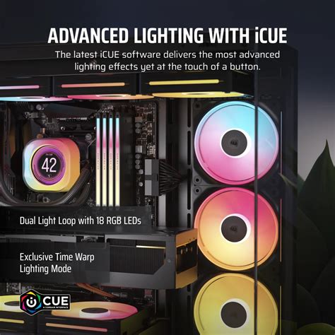Corsair iCUE LINK LX120-R RGB - Black | SMC International