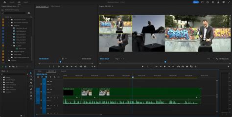 Premiere Pro Multicam Grading 的图像结果