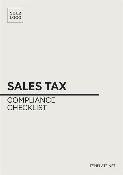 Sales Tax Compliance