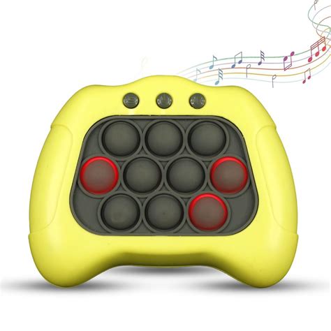 POP It Amazing Toy Blue Fast Soft Button Fidget Toy Game Upgraded Game ...