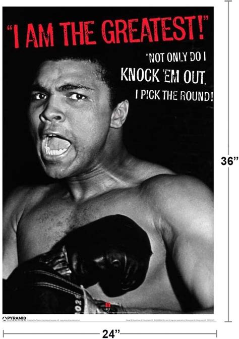 Buy Pyramid America Muhammad Ali Greatest of All Time Cool Wall Decor ...