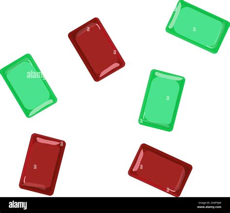 Chewing gums, illustration, vector on a white background Stock Vector Image & Art - Alamy