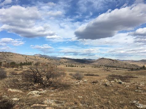 Rabbit Mountain outside Lyons Colorado. Enjoying the sun before the ...