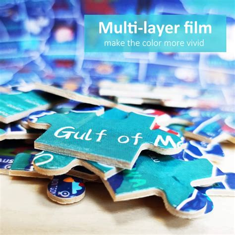 Buy Wooden United States Map Puzzle for Kids Ages 4-8 Learning USA Map ...