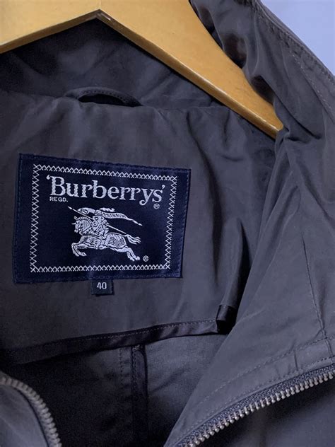 1980~90's Micro Suede Hooded Zip-Up Coat "Burberrys" | Link