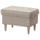 STRANDMON footstool, Nordvalla dark grey - IKEA