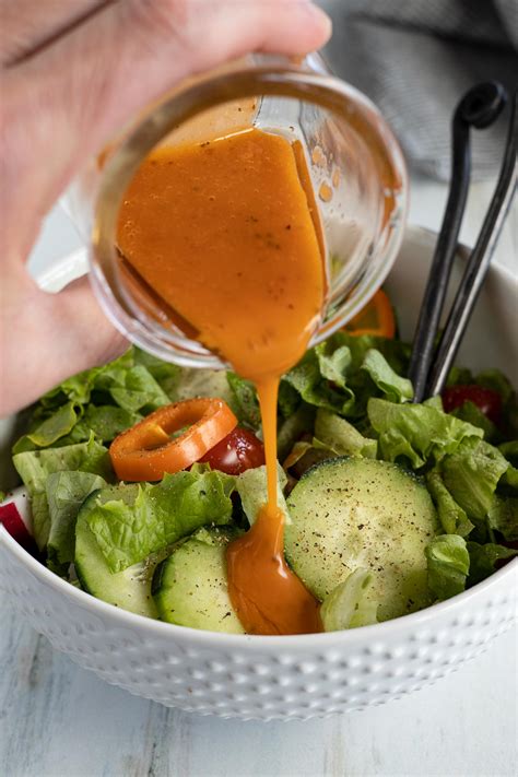 Easy Homemade French Dressing Recipe - Pitchfork Foodie Farms