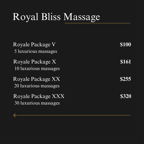 Royal Massage - Royal Bali Services