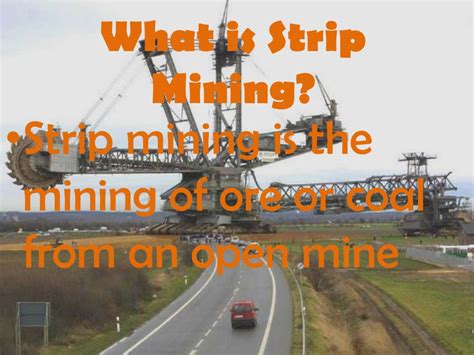 Image result for Strip Mining Effects