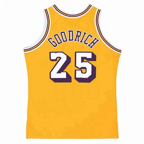 GAIL GOODRICH Los Angeles Lakers 1971 Home Throwback NBA Basketball ...