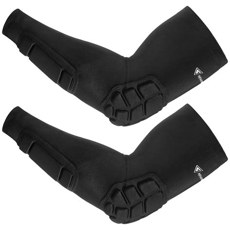 Snapklik.com : Padded Arm Sleeves 2 Pack, Elbow Forearm Crashproof Pads ...