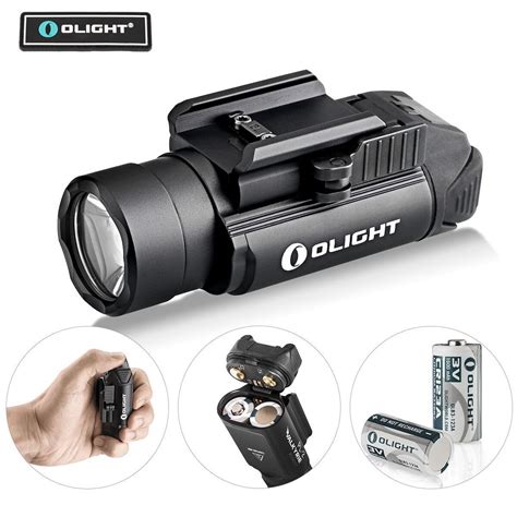 Olight Bundle pl-2,pl2, pl ii valkyrie 1200 Lumen rail mounted compact ...