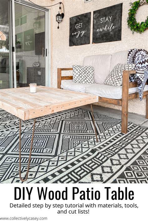 Image result for DIY Patio Table