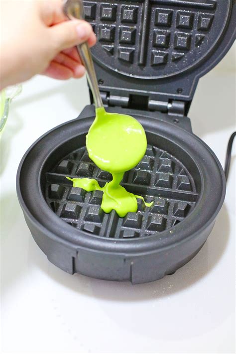 Grinch Waffles