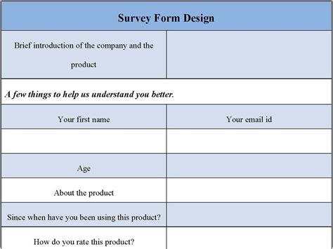 Survey Form Example 的图像结果