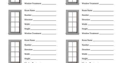 Image result for Replacement Window Measurement Ordering Form Template