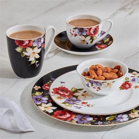 Buy Signature Series Bone China Printed Side Plate - 20cm from Home ...