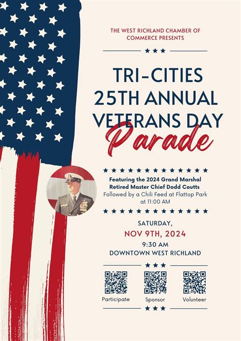 Tri-Cities Regional 25th Annual Veterans Day Parade, Flat Top Park ...