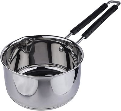 Buy neelam CIBS010W Stainless Steel Sauce Pan, 1150ml, 1 Piece (Silver ...