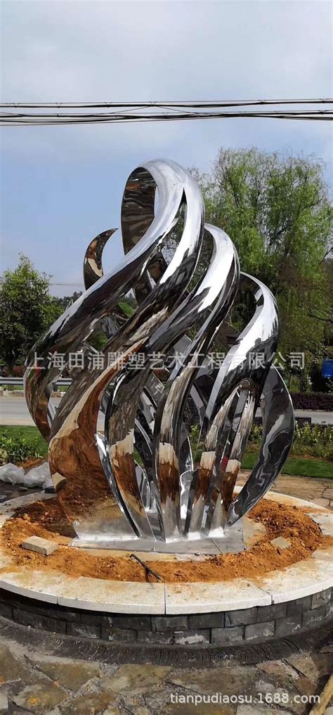 304不锈钢 抽象 镜面 现代时尚 景观雕塑 专业厂家定制-阿里巴巴