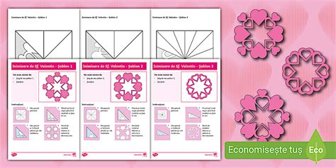 Șablon inimioare de decupat | Activitate practică | Twinkl