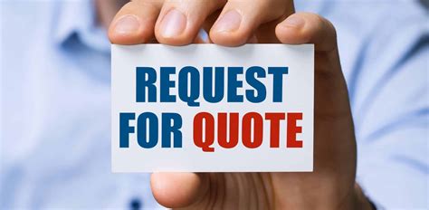 RFQ: Templates for Different Types of Construction Procurement