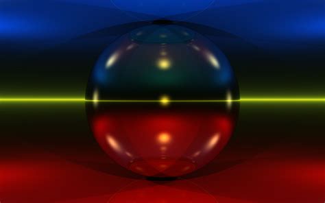 Download wallpaper 1920x1200 ball, lines, glow, glare, abstraction ...