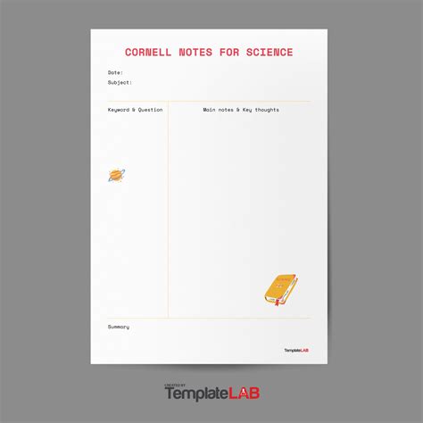 Science Notes Template 的图像结果