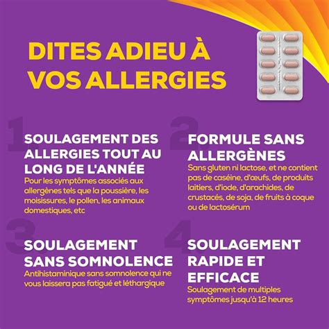 Allegra 12 Hour Allergy Medication Non Drowsy Fast Multi-Symptom Allergy Relief Medicine for ...