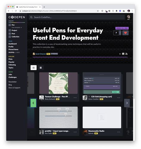 Directory with Search Field HTML/JavaScript CodePen 的图像结果