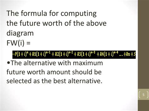 Image result for Future Worth Method Explained