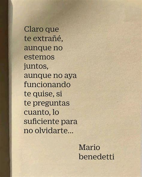 Claro que te extrañé, aunque no estemos juntos, aunque no aya ...