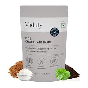 Miduty Kids Chocolate Shake, Kids Chocolate Powder, Immunity Booster ...