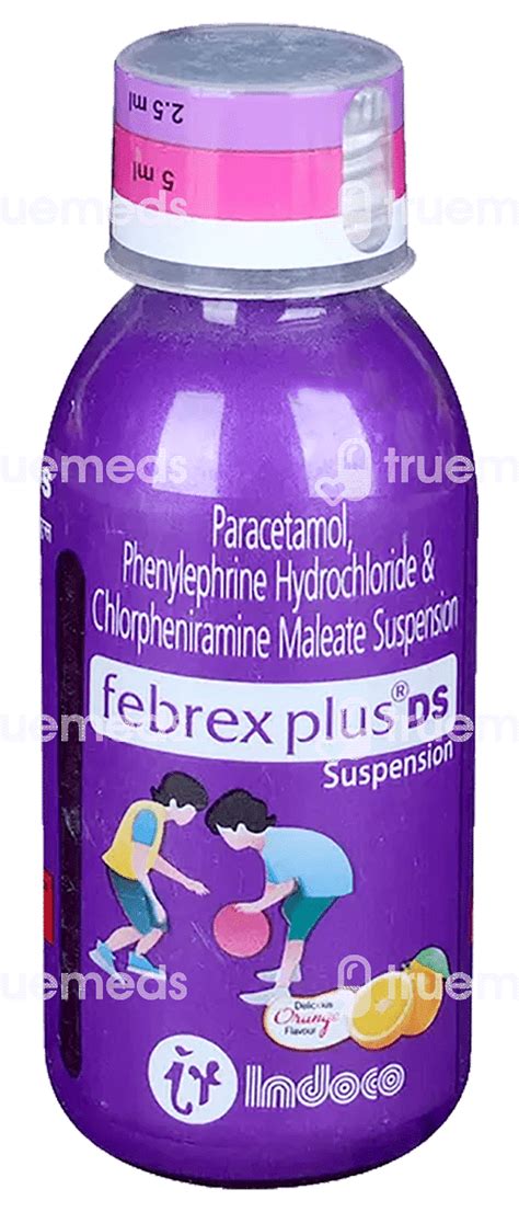 Febrex Plus Ds Orange Flavour Suspension 60Ml: Uses, Side Effects ...