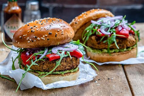 how to make burger veg