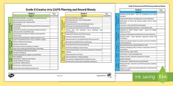 Creative Art Worksheets - Life Skills - Grade 3 - Twinkl ZA