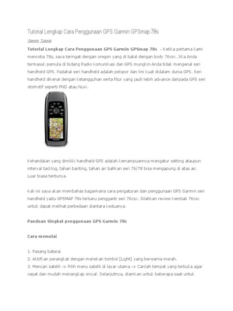 Image result for Garmin 785 Tutorial