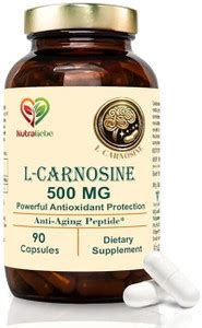 Nutraliebe L-Carnosine 500mg - Premium Antioxidant and Anti-Aging ...