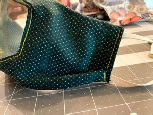 Image result for Fitted Window Face Mask Pattern