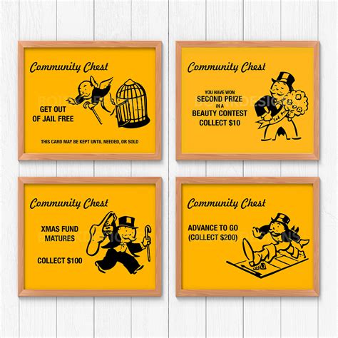 What Are All The Community Chest Cards In Monopoly at Jill Farris blog