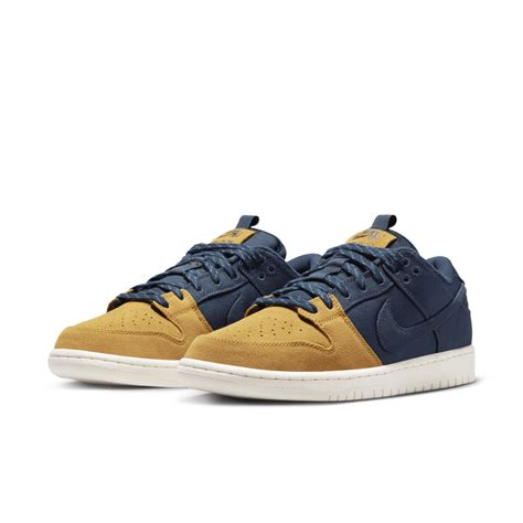 Nike SB Dunk Low 'Desert Ochre and Midnight Navy' (DX6775-400) Release ...
