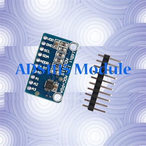 Image result for ADS1115 Module Layout