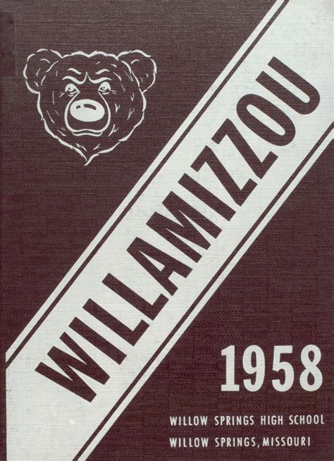 1958 yearbook from Willow Springs High School from Willow springs ...