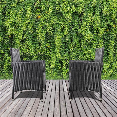 Buy 2 Pieces Outdoor Patio Chairs Balcony Furniture Patio Furniture ...