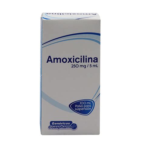 AMOXICILINA 250mg/5mL POLVO PARA SUSPENSIÓN - Laboratorios