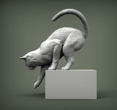 3D file Cat for 3d printing・3D printing idea to download・Cults