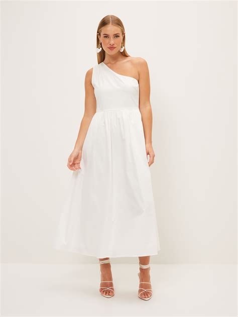 Priscilla One Shoulder Dress